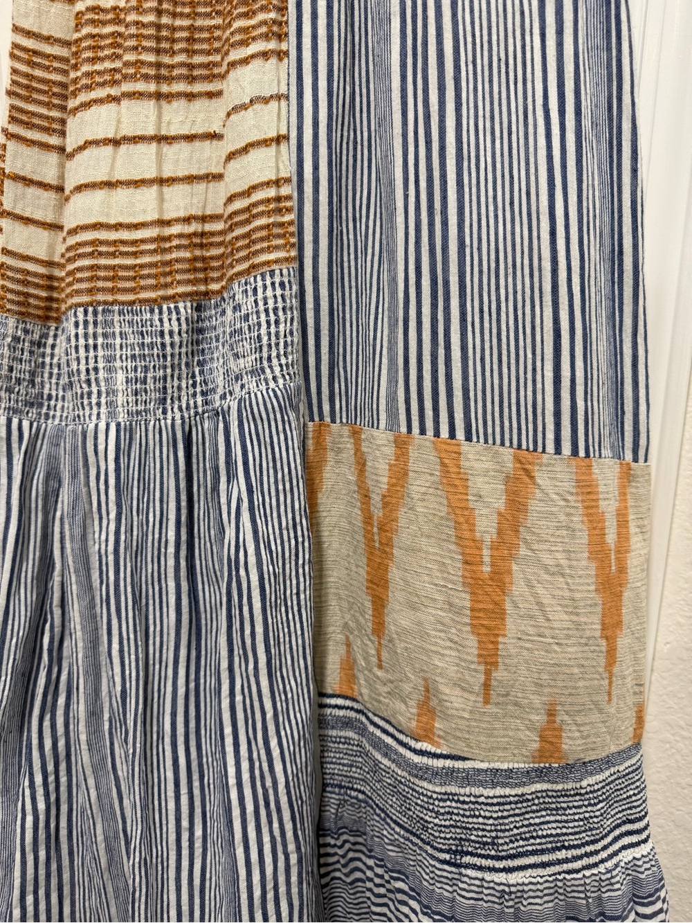 Anthropologie THML Mixed Print Boho
Patchwork Halter Maxi Dress - Picture 10 of 16